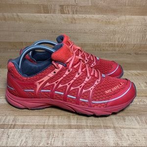 Merrell M-connect Running Shoes High Risk Red  8.5